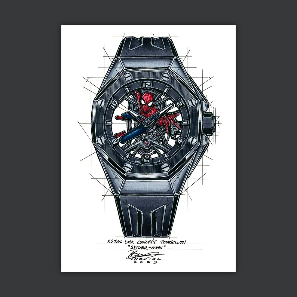 Audemars Piguet Royal Oak 15500 - Set of 2 Art Prints — INKDIAL